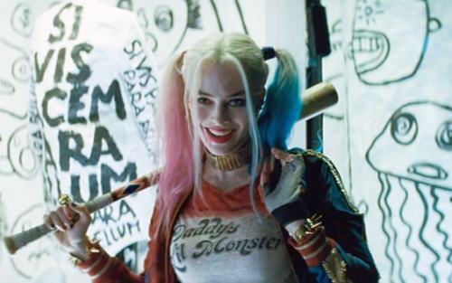 margot robbie as harley quinn in suicide squad