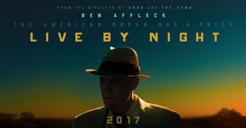 live by night poster, live by night bombs at the box office