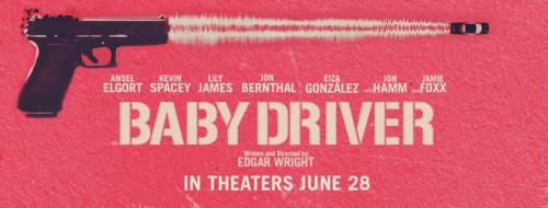 Edgar Wright Baby Driver Movie Banner