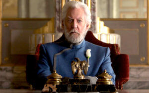 Donald Sutherland The Hunger Games series