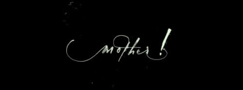 Mother! 2017 Movie Banner