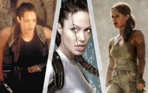 Angelina Jolie Alicia Vikander Lara Croft