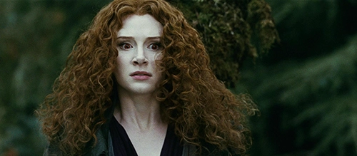Bryce Dallas Howard in a thick ginger wig for the role of Victoria in 'The Twilight Saga: Eclipse'.